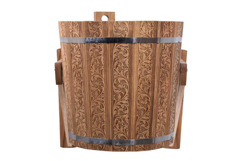 ОБЛИВНОЕ УСТРОЙСТВО БШ РУССКИЙ ДУШ НЕРЖ ВСТАВКОЙ 20Л 33370