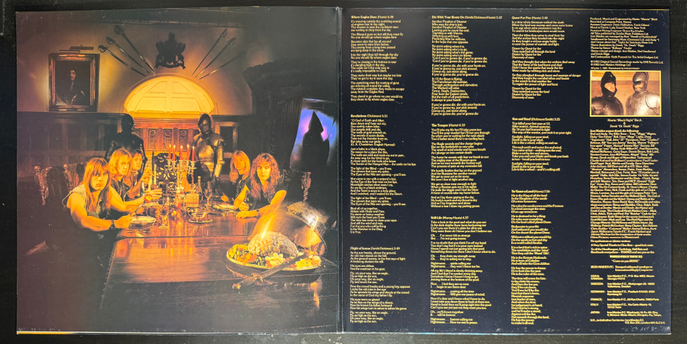 Iron Maiden – Piece Of Mind (Европа)