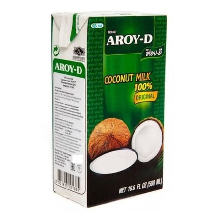 Молоко кокосовое Aroy-D Original 70% 17%, 500 мл