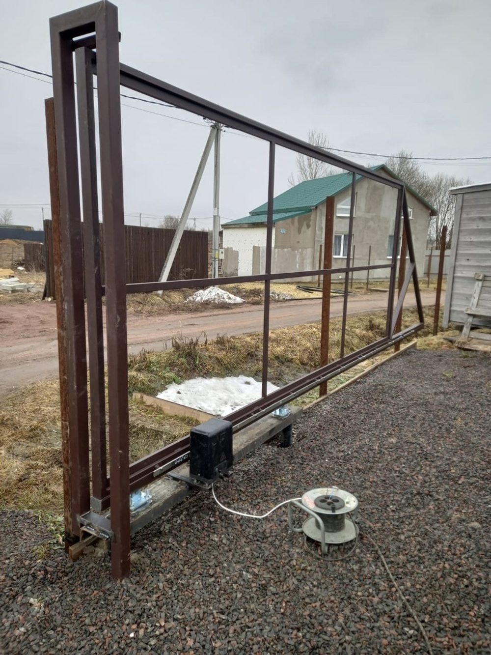 Ворота "САДОВЫЕ" 5м с автоматикой и монтажом.