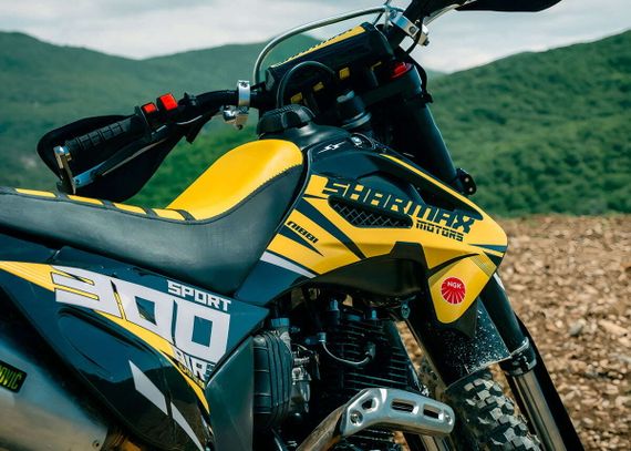 Мотоцикл кроссовый эндуро SHARMAX Sport Air 300 BE 2025