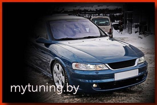 Реснички на фары для Opel Vectra B