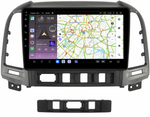 Магнитола для Hyundai Santa Fe 2006-2012 - Kuberg QLed, Android 13, TS20, CarPlay, SIM-слот