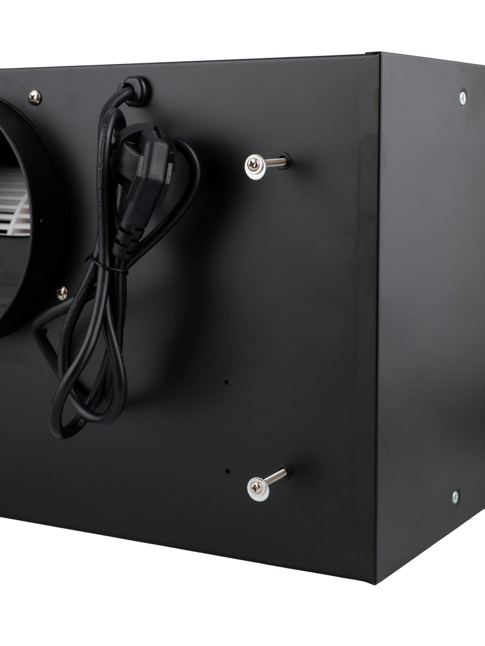 Вытяжка кухонная MACBI Ledy-60GT (BLACK) черный, D150мм,1200м3/ч, полновстраиваемая, мотор 230Ватт, стекло 60см, управл. сенсорное + управл. жестами