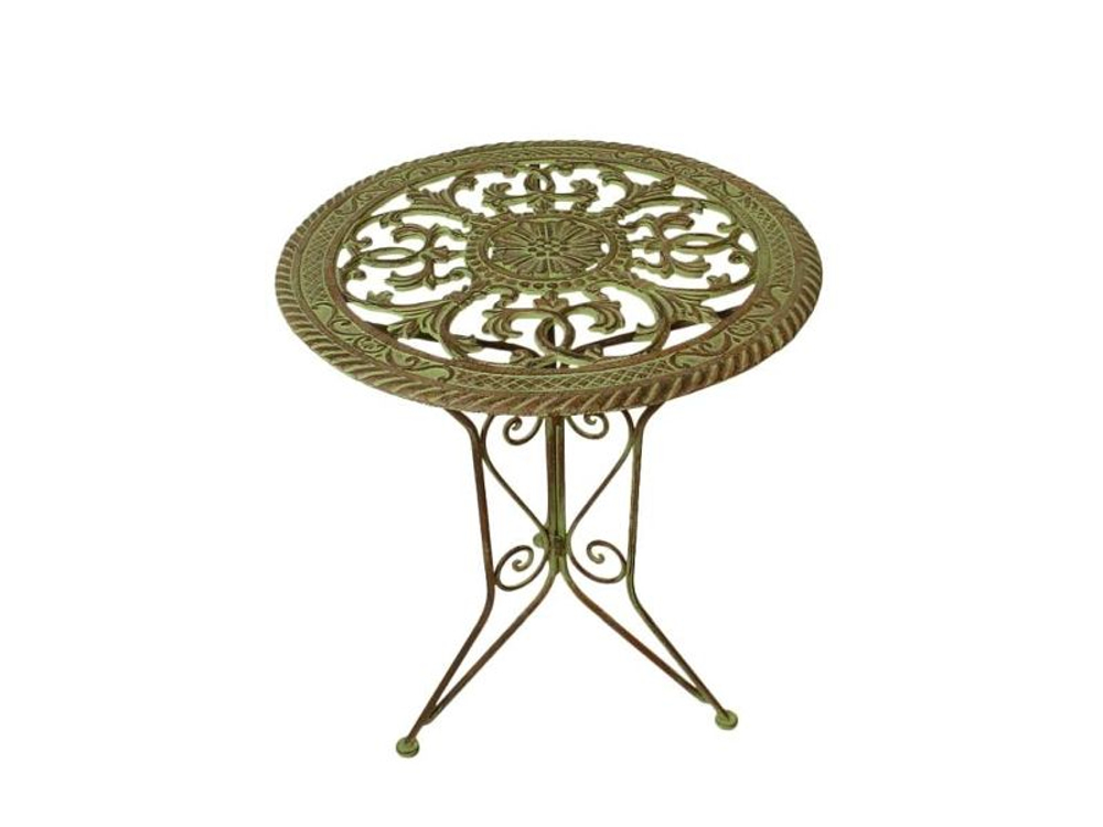 Стол "Зеленый сад" 61x71см Металл