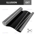 Пленка солнцезащитная зеркальная ILLUSION (Exterior) LUXTON, на отрез (ширина рулона 1,524 м.)