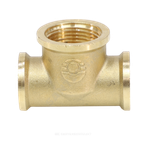 Тройник латунь переходной Ду 25х15х25 (1"х1/2"х1") ВР VALFEX VF.750.L.100.012.100