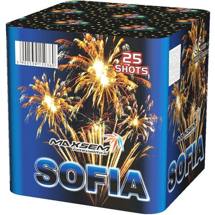 Батарея салютов, София / Sofia (0.8"х25)