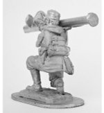 Оловянный солдатик Стрелок из Panzerschreck, 1945 г.