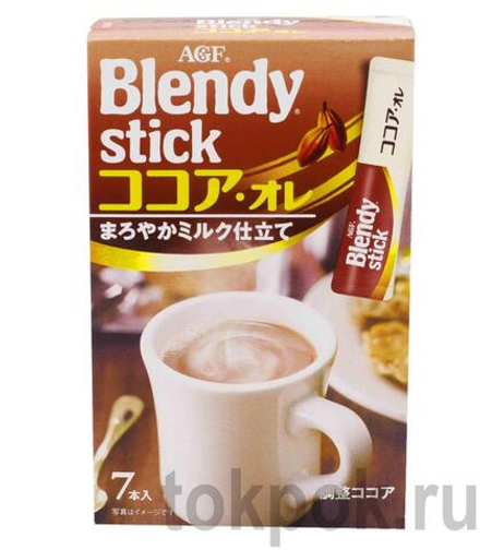 Какао растворимое в стиках, 7 стиков Blendy Stick, 77 гр.