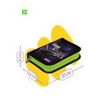 Пенал 1 отделение 200х140х40 Berlingo Fury road, откидная планка, ткань