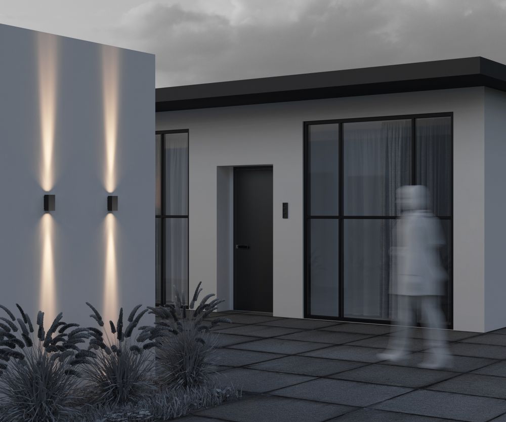 Уличный настенный светодиодный светильник Maytoni   O570WL-L10B3K