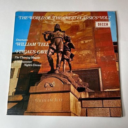 Винтажная виниловая пластинка LP London Symphony Orchestra, Paris Conservatoire, Peter Maag, The World Of The Great Classics Vol.7 (Англия 1970)