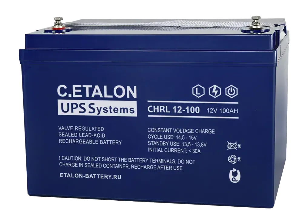 Аккумулятор C.ETALON CHRL 12-100 Аккумулятор C.ETALON CHRL 12-100