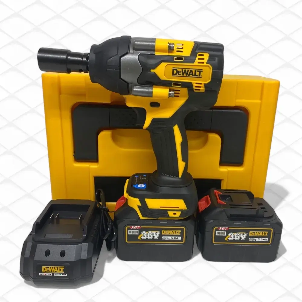Гайковерт DEWALT ударный бесщеточный аккумуляторный 700 ньютон 2 АКБ