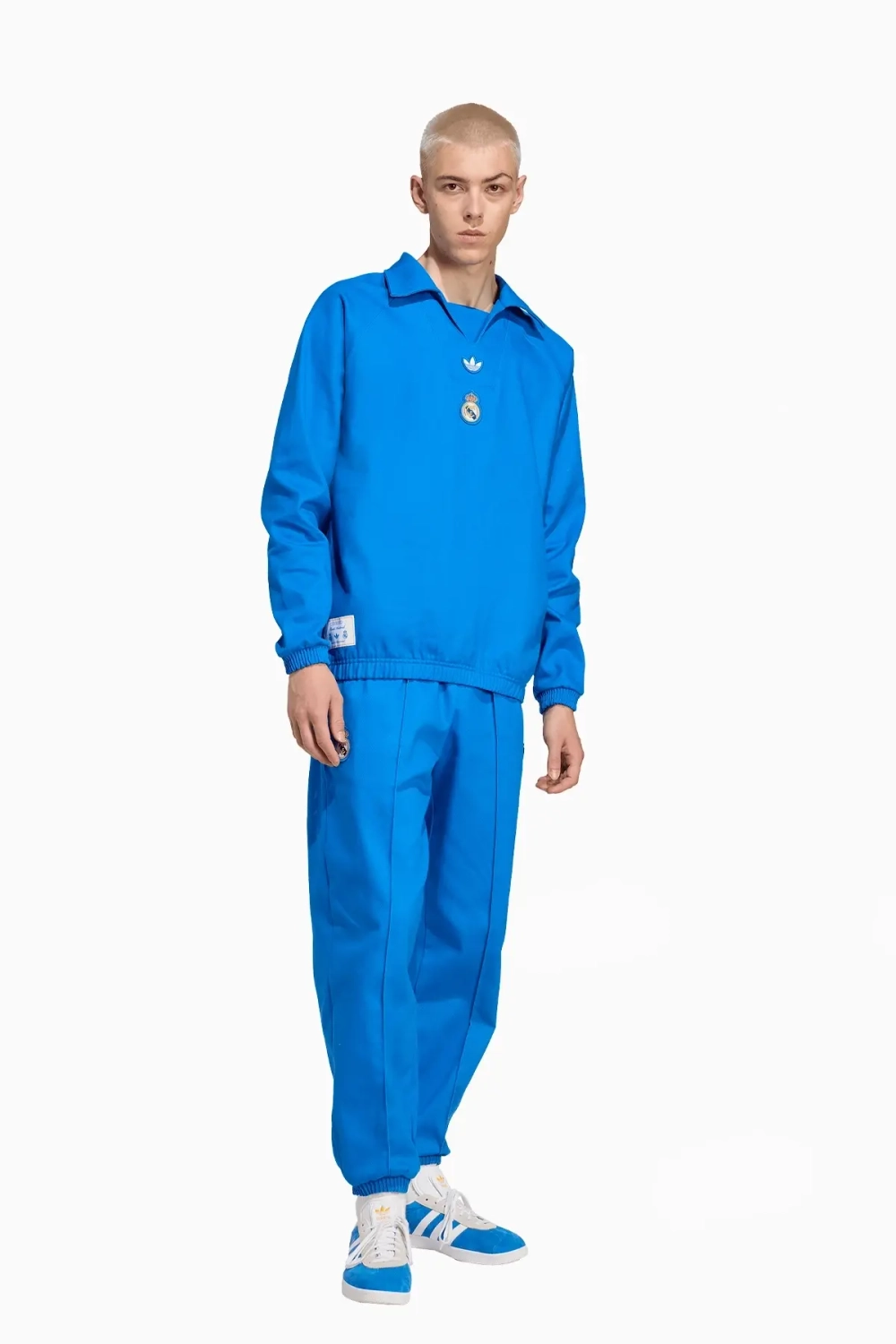 Кофта adidas Real Madrid 25/26 Terrace Icons - синий