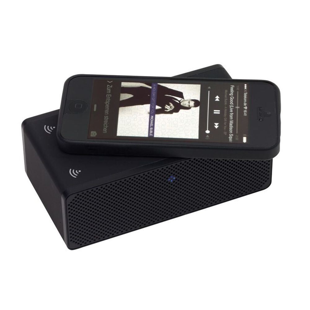 Интерактивная bluetooth колонка BOOSTER, чёрный