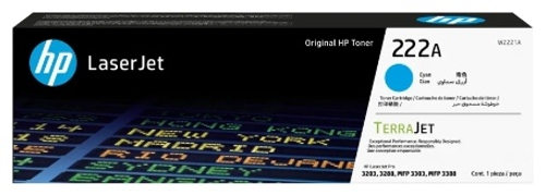 Картриджи HP EUROPE 222A W2221A голубой (cyan)