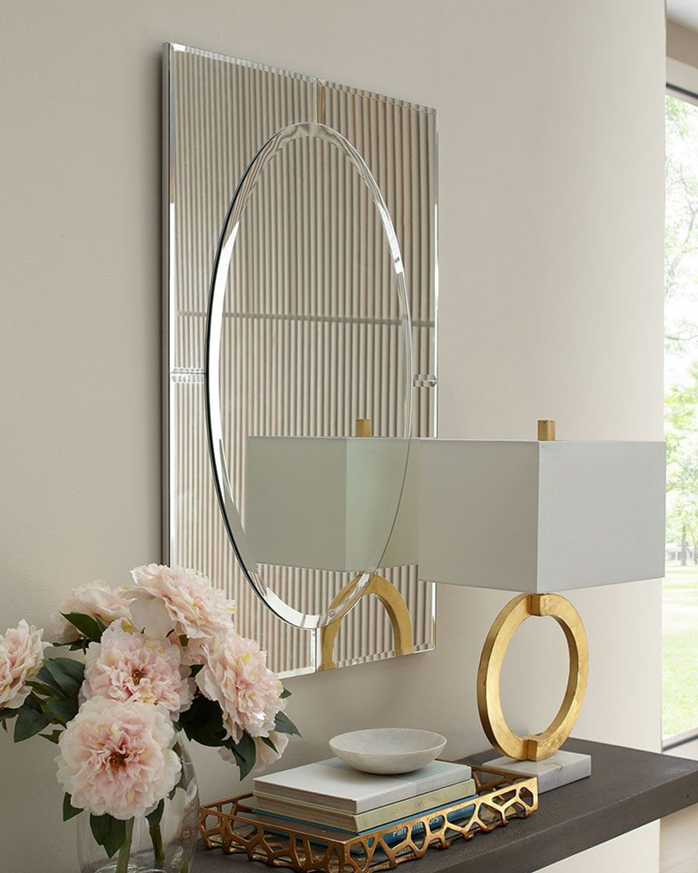 Зеркало в зеркальной раме “Корк”