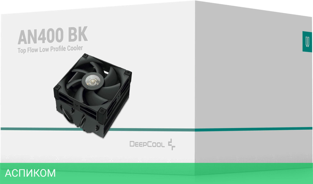 Кулер для процессора DeepCool AN400 черный (R-AN400-BKWNMN-G)
