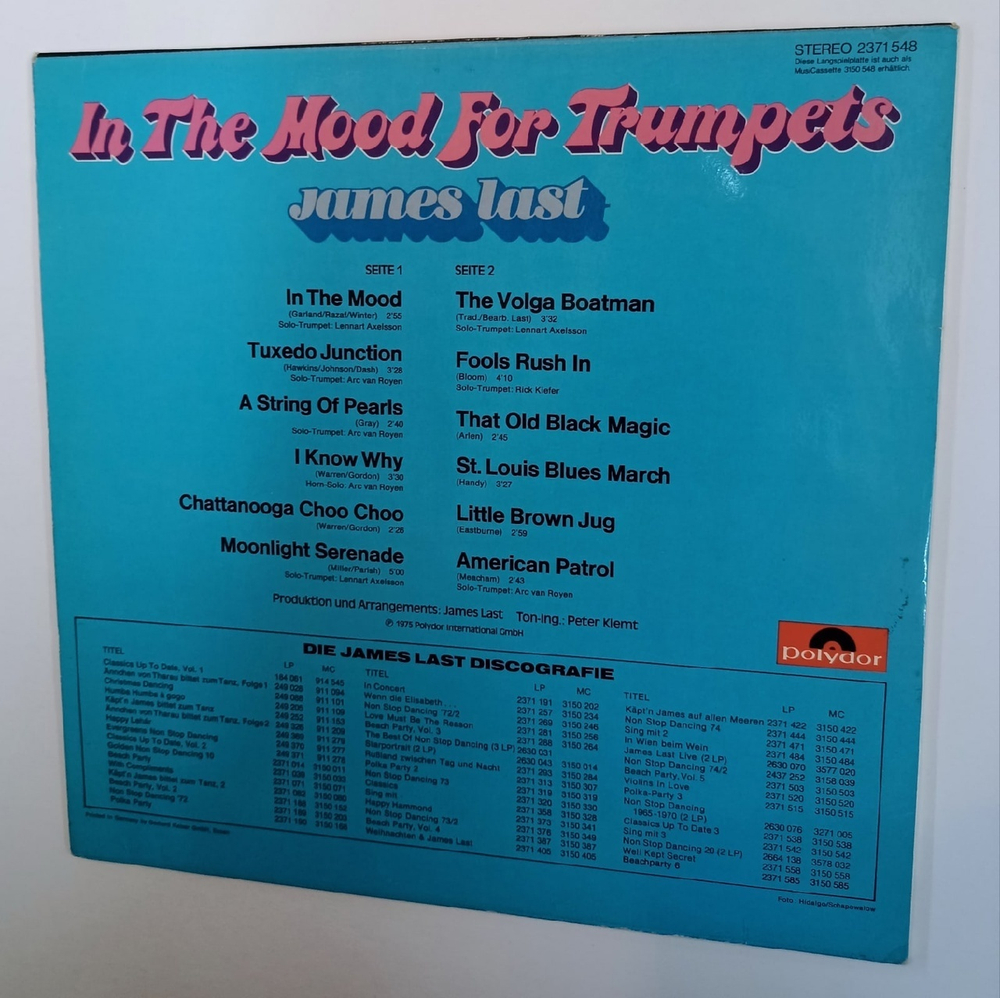 James Last In The Mood For Trumpets (Germany 1975)