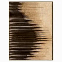 Постер Sharp 120х90 см, коричневый, бежевый