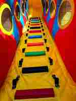 Коммерческий надувной батут «Замок развлечений», 14*6*8 м