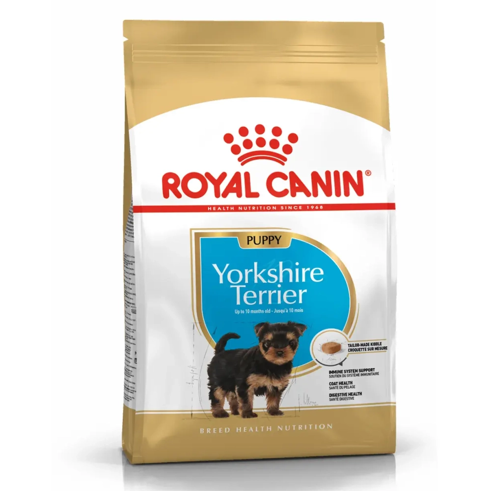 Корм для щенков Royal Canin Yorkshire Terrier Puppy для породы Йоркширский терьер до 10 мес, 500г