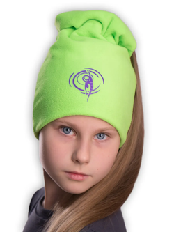 Шапка флисовая с отверстием для кички Николь