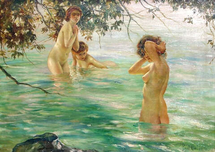 Paul Emile Chabas (1869-1937) - эротическое искусство французского художника