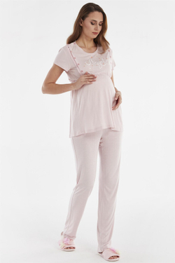 RELAX MODE / Пижама женская для беременных и кормящих с брюками - 10447