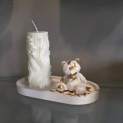 Набор гипсовых изделий белый