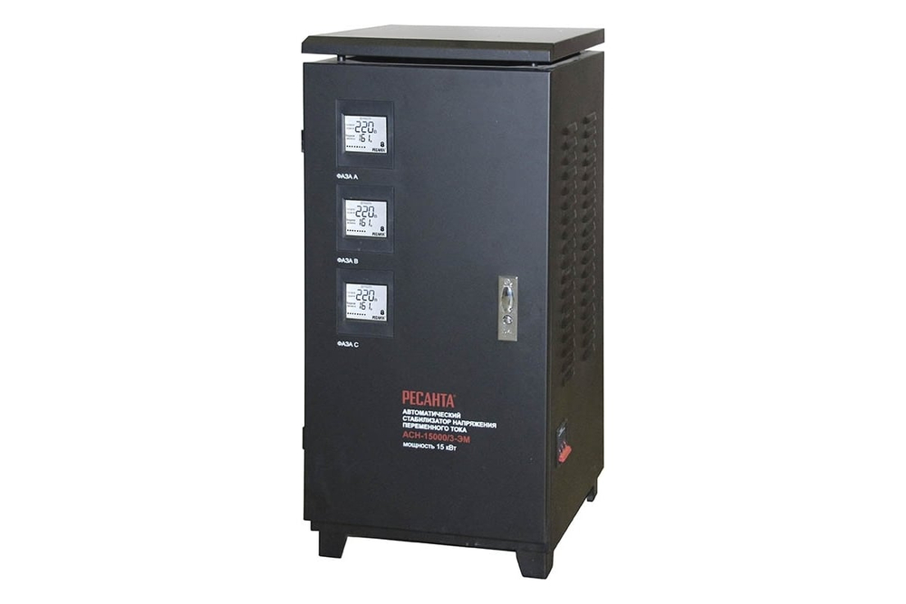 Стабилизатор напряжения трехфазный Ресанта АСН-80000/3