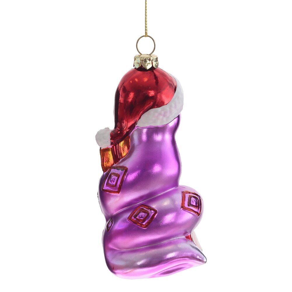 GAEM Украшение новогоднее "Змея"(цена за один вид), L6 W6 H13,5 см, 4в.