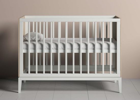 Кроватка Fjord спальное место 60*120 см (белый)