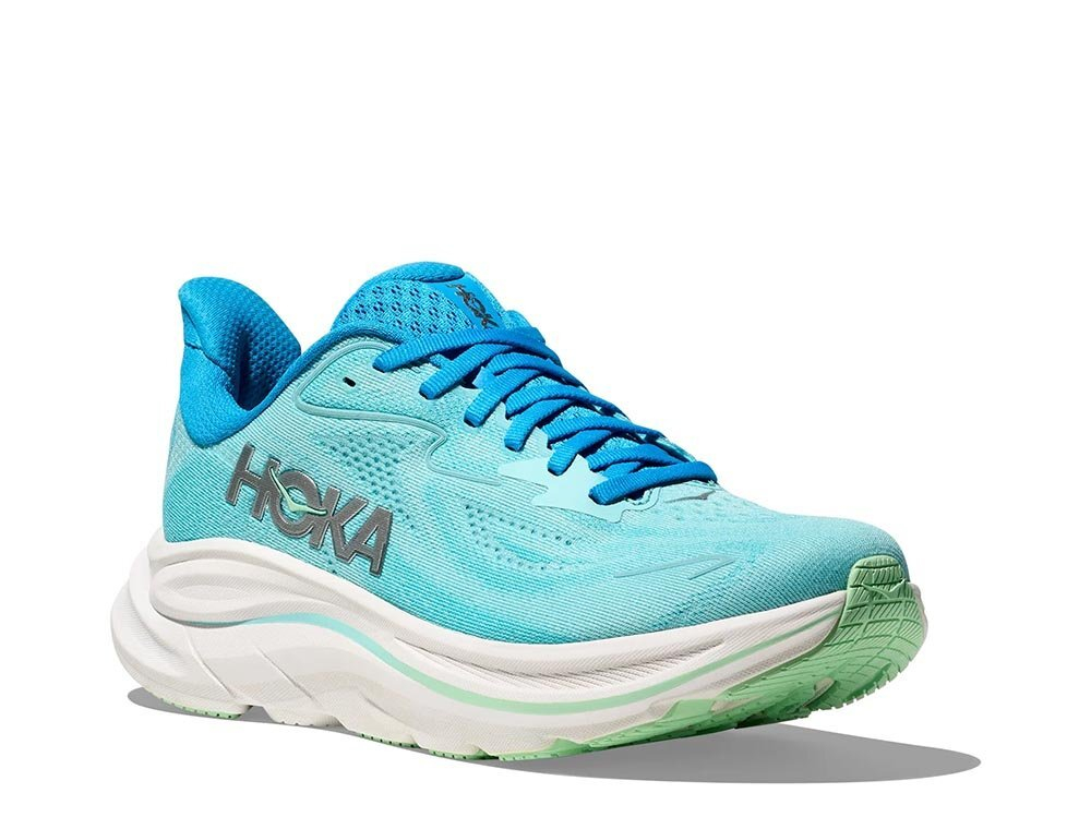 Кроссовки для бега женские Hoka Clifton 10 W Синий и Белый