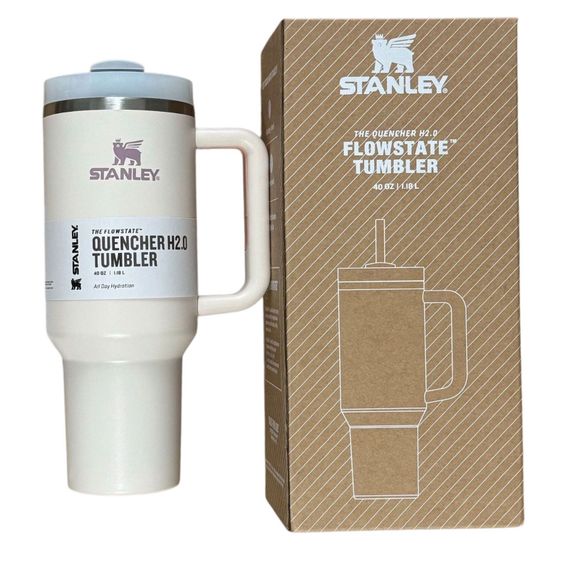 Termos \ Термос Stanley Quencher H2.0 Tumbler Açıq-sarı 1.18 L