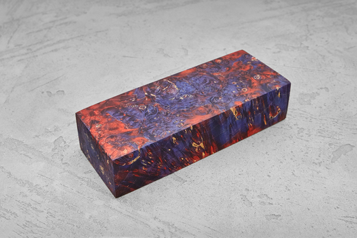 Кап клёна стабилизированный двухцветный Т30