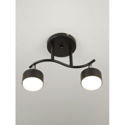 Светильник настенно-потолочный спот Rivoli Vanessa 7074-702 2хGX53 15 Вт поворотный | Rivoli