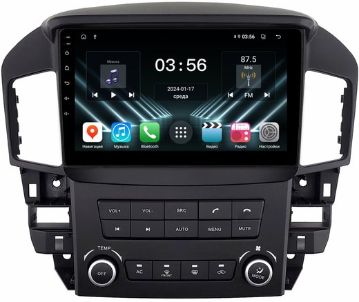 Магнитола для Lexus RX300 U10, Toyota Harrier 1 1997-2003 (любая комплектация) - FarCar DX9-9598F2 монитор 9" IPS на Android 13, 4+64Гб, CarPlay