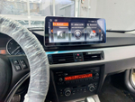 Магнитола для BMW 3-серия E90 2005-2012 (без штатного экрана) - Radiola RDL-1273 монитор 12.3" на Android 13, 8+128Гб, CarPlay, 4G SIM-слот