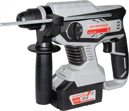 Перфоратор аккумуляторный ИНТЕРСКОЛ ПА-24/18В (2х2.0 Ач) 579.2.2.70