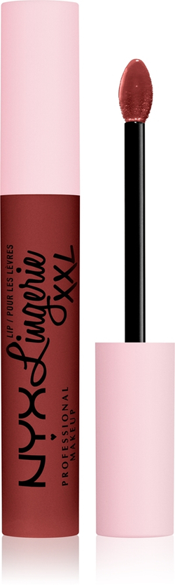 NYX Professional Makeup Lip Lingerie XXL - Жидкая матовая помадка оттенок 08 - Straps off, 4 ml