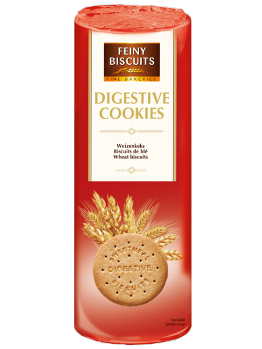 Хрустящее пшеничное печенье Digestive Feiny Biscuits 400 г.