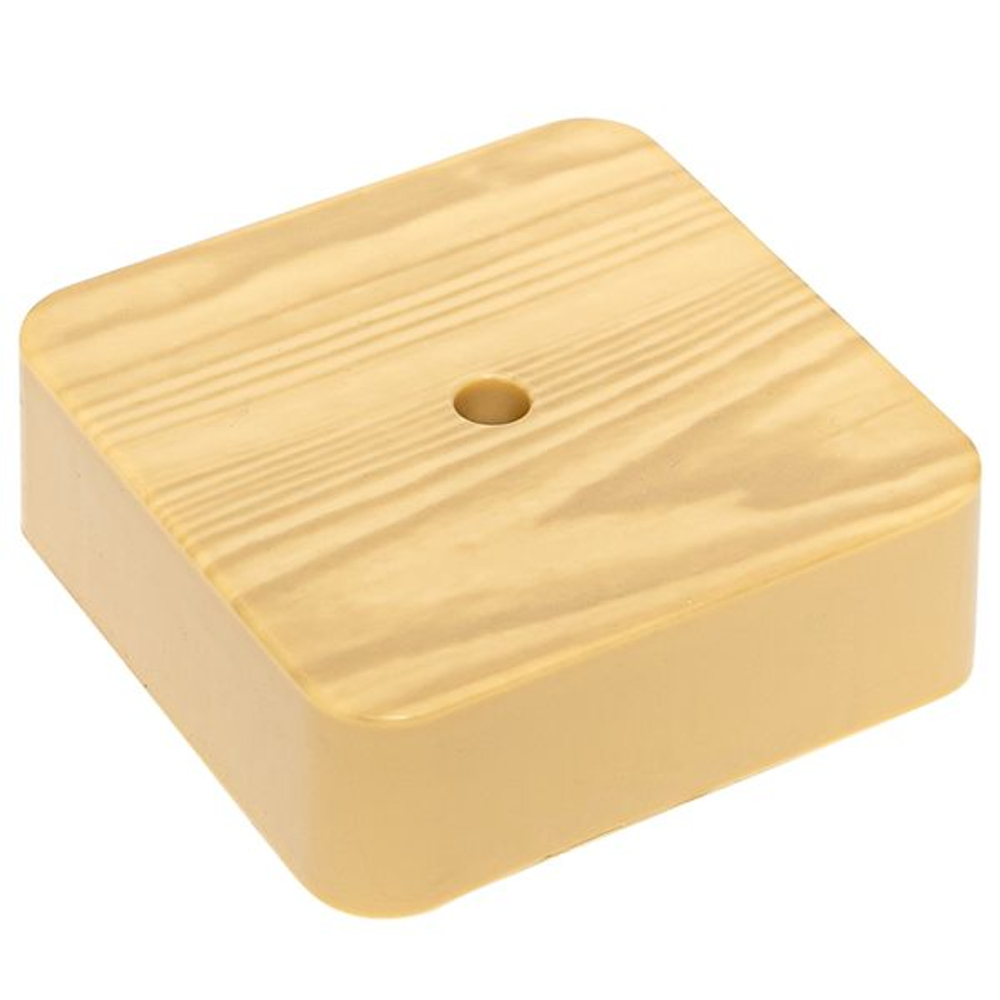 Коробка разветвительная KMP-030-030 (75x75x26) светлое дерево EKF PROxima (52.00 шт.)