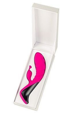 Массажер с колебательными движениями Trigger - 20,1 см. (Цвет: розовый)