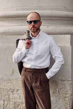 Рубашка OCBD белая