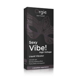 Гель Orgie Sexy Vibe High Voltage с усиленным эффектом вибрации, 15 мл