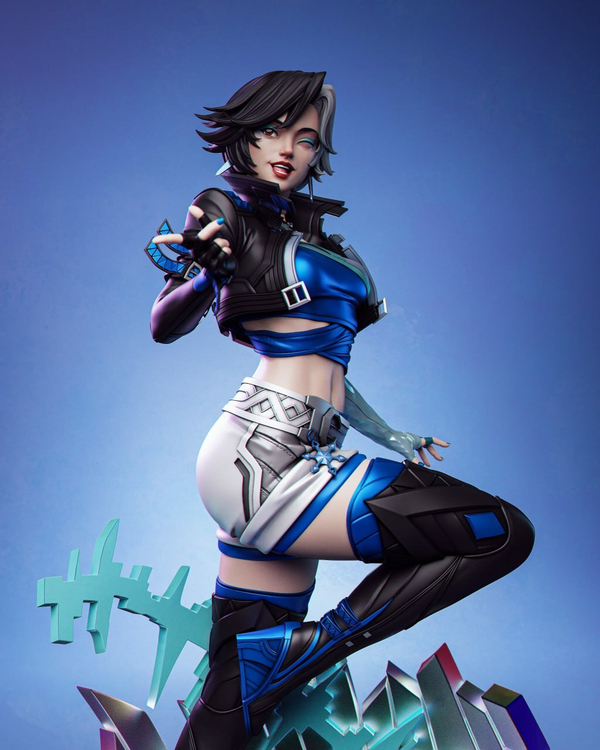 Луна Сноу Marvel Rivals - Loona Snow Фигурка