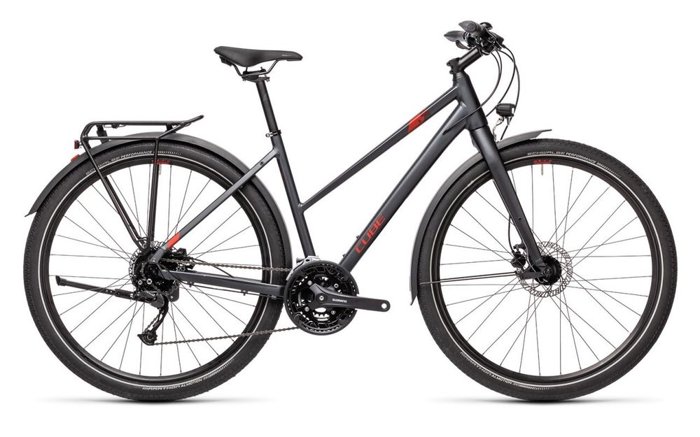 Дорожный велосипед Cube Travel Trapeze (2021) Дорожный велосипед Cube Travel Trapeze (2021)